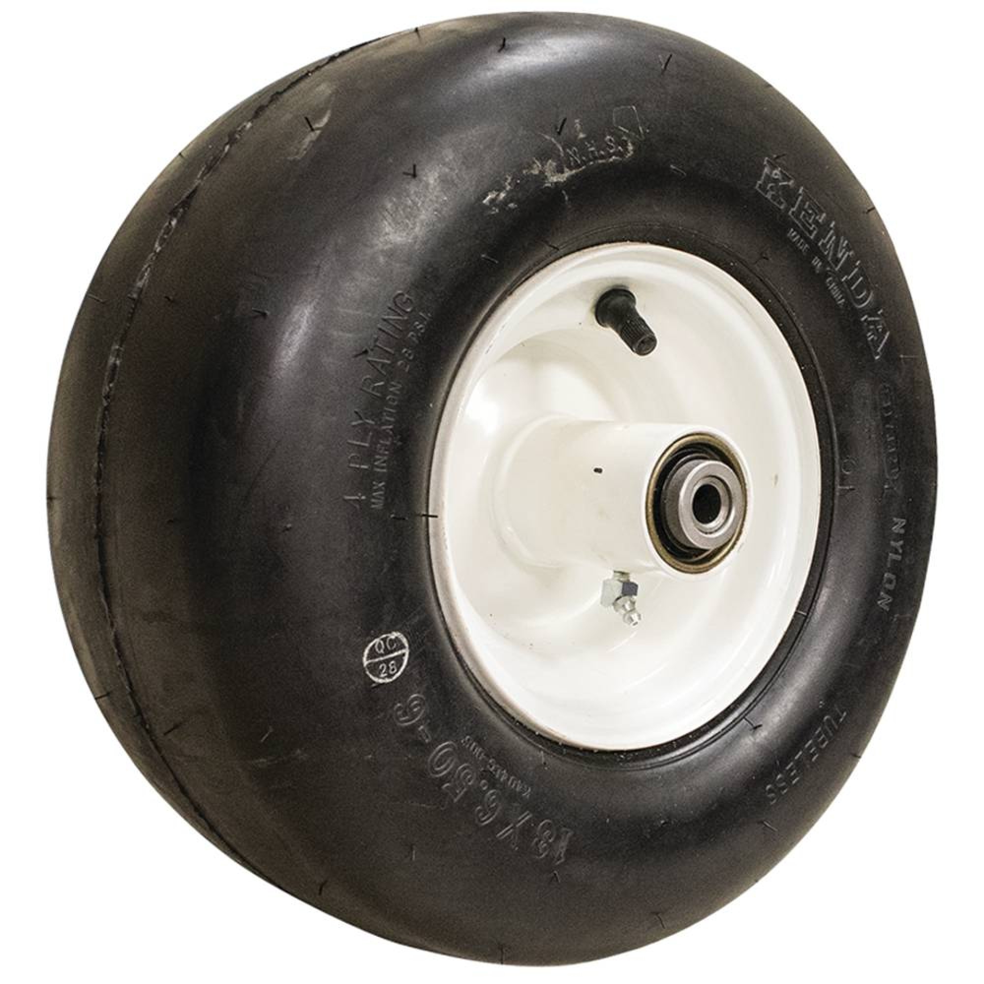 Zero Flat Foam Filled Wheel 13x6.50-6 Smooth 1/2 Bore Wright