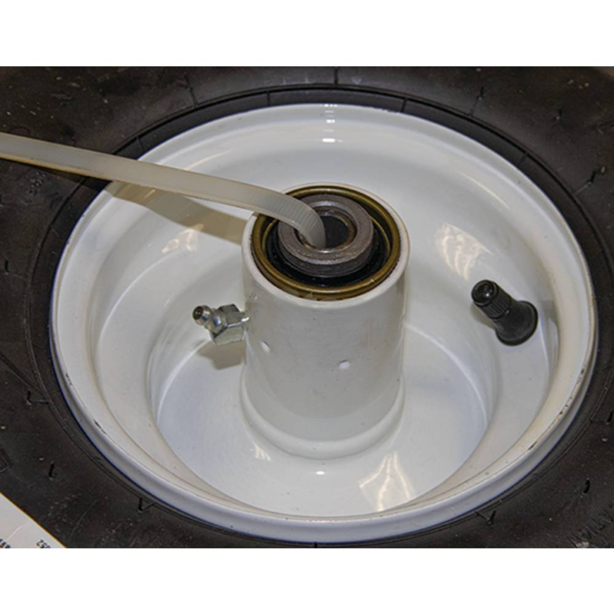 Zero Flat Foam Filled Wheel 13x6.50-6 Smooth 1/2 Bore Wright